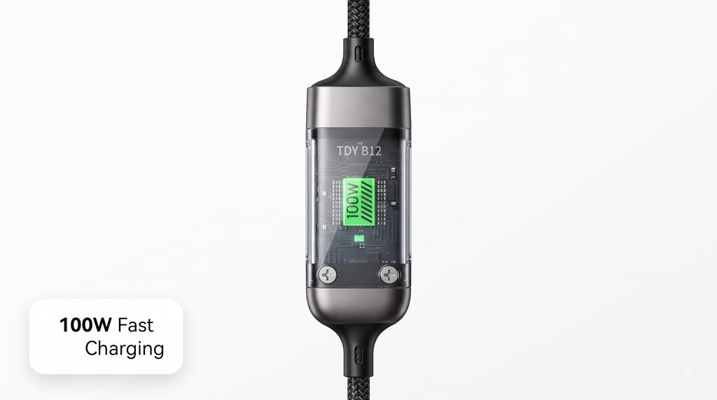 3-in-1 Fast Charging Cable – 100W