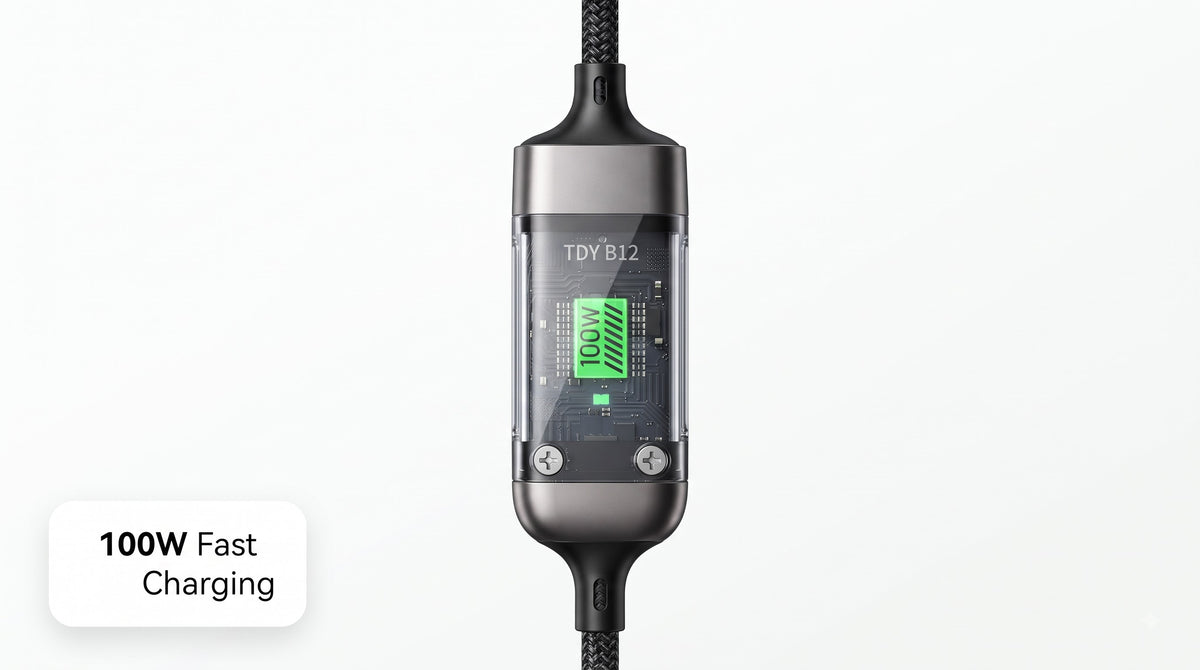 3-in-1 Fast Charging Cable – 100W